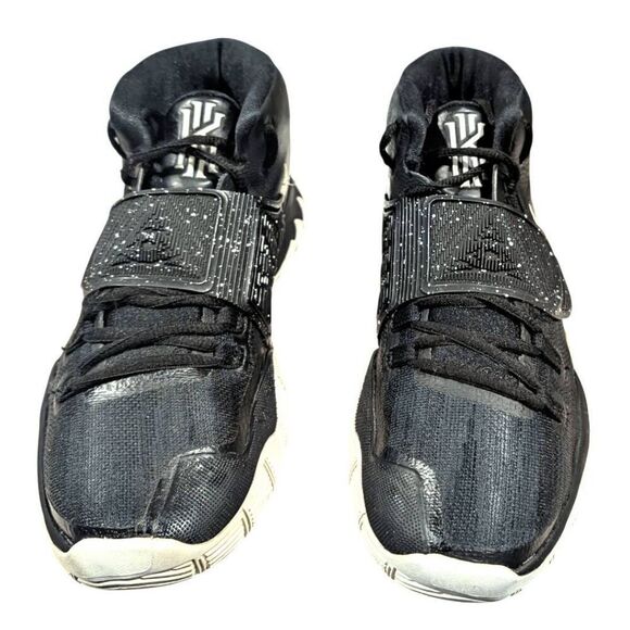 NIKE Kyrie 6 \'Jet Black White\' Sneakers Size 8 main image 8
